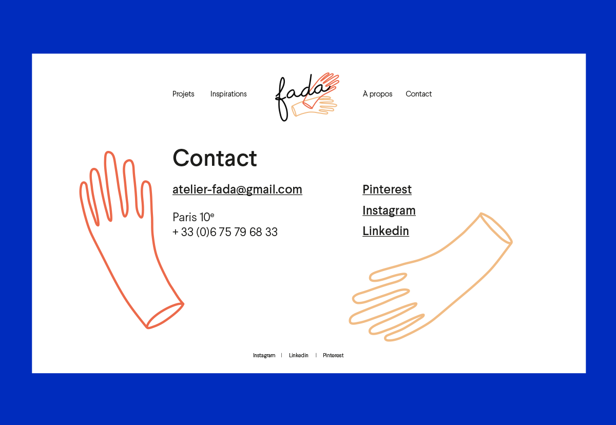 contact page